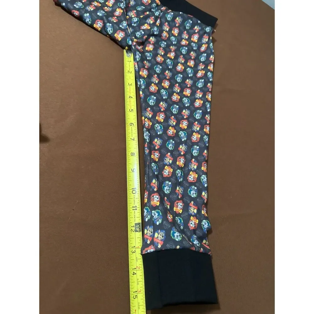 3-4T Pants Joggers Double Brushed Polyester Slim Waist Fit Homemade Paw Patrol